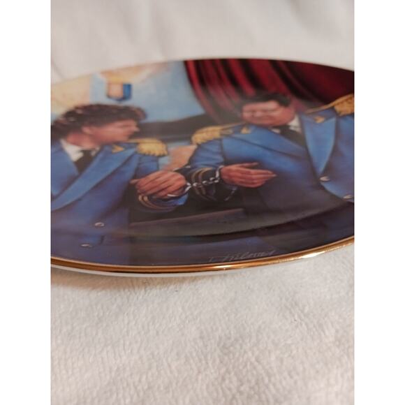 JACKIE GLEASON Hamilton Collection The Only way to Travel Hamilton Plate 3526A - Picture 6 of 12